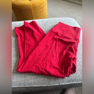 Lululemon Align High Rise Pant- 25”- Oxford Red- Size 12- Like New